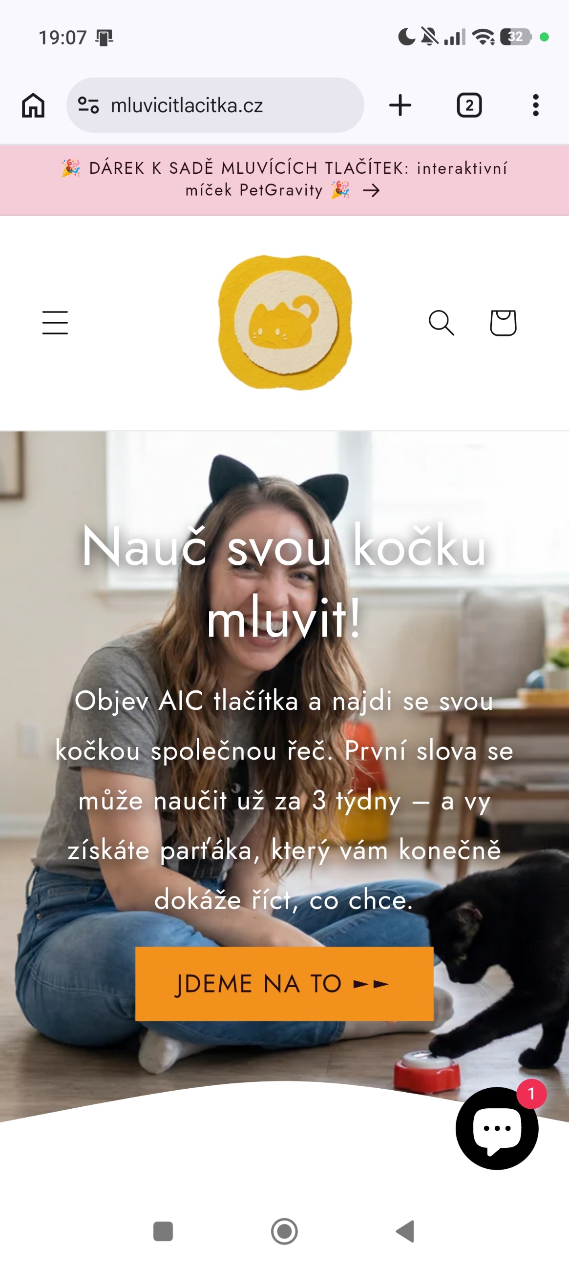 Znalostní centrum na mobilu